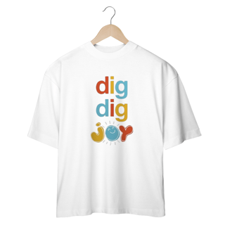 Nome do produto Camiseta Oversized - Sandy & Junior Dig Dig Joy