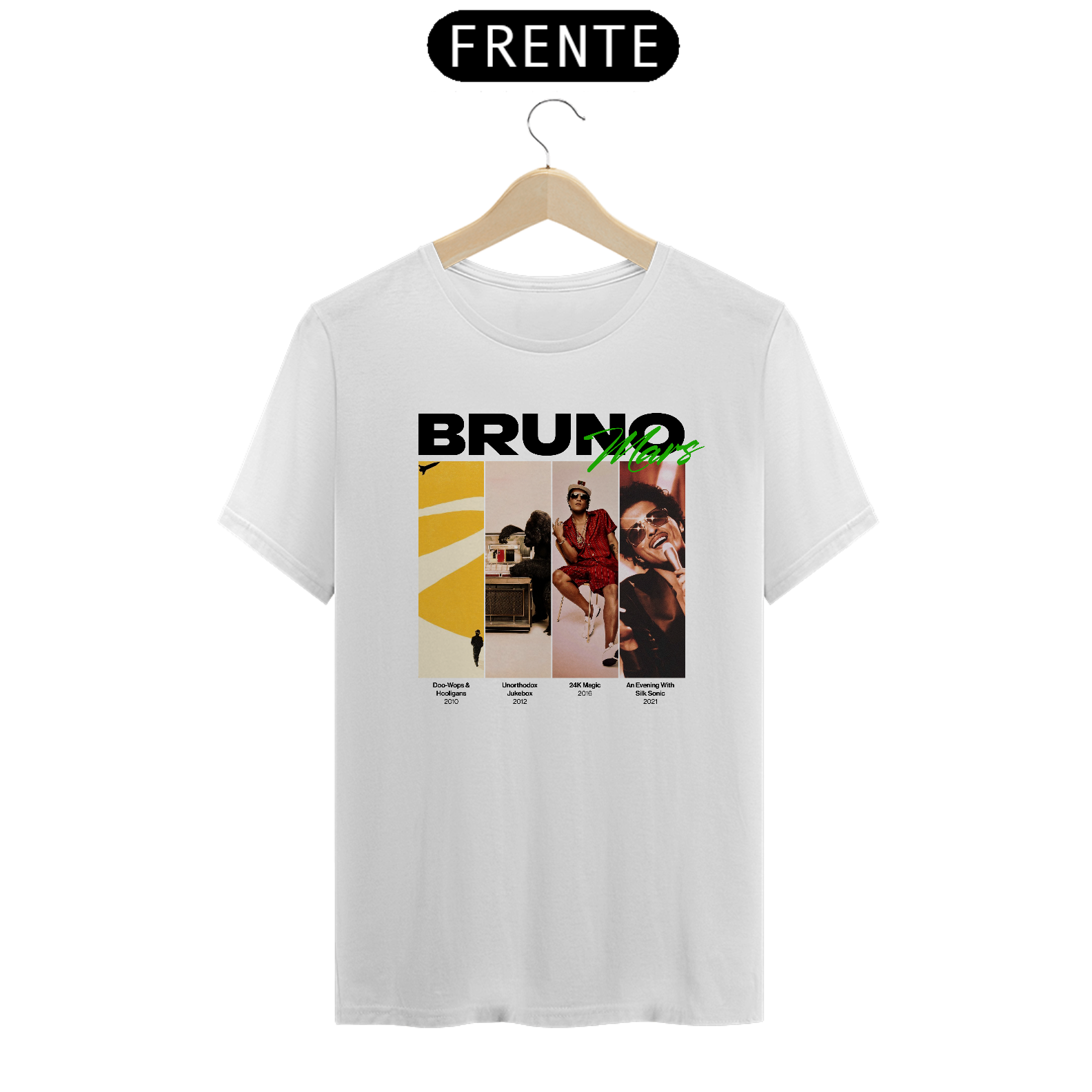 Camiseta Bruno Mars