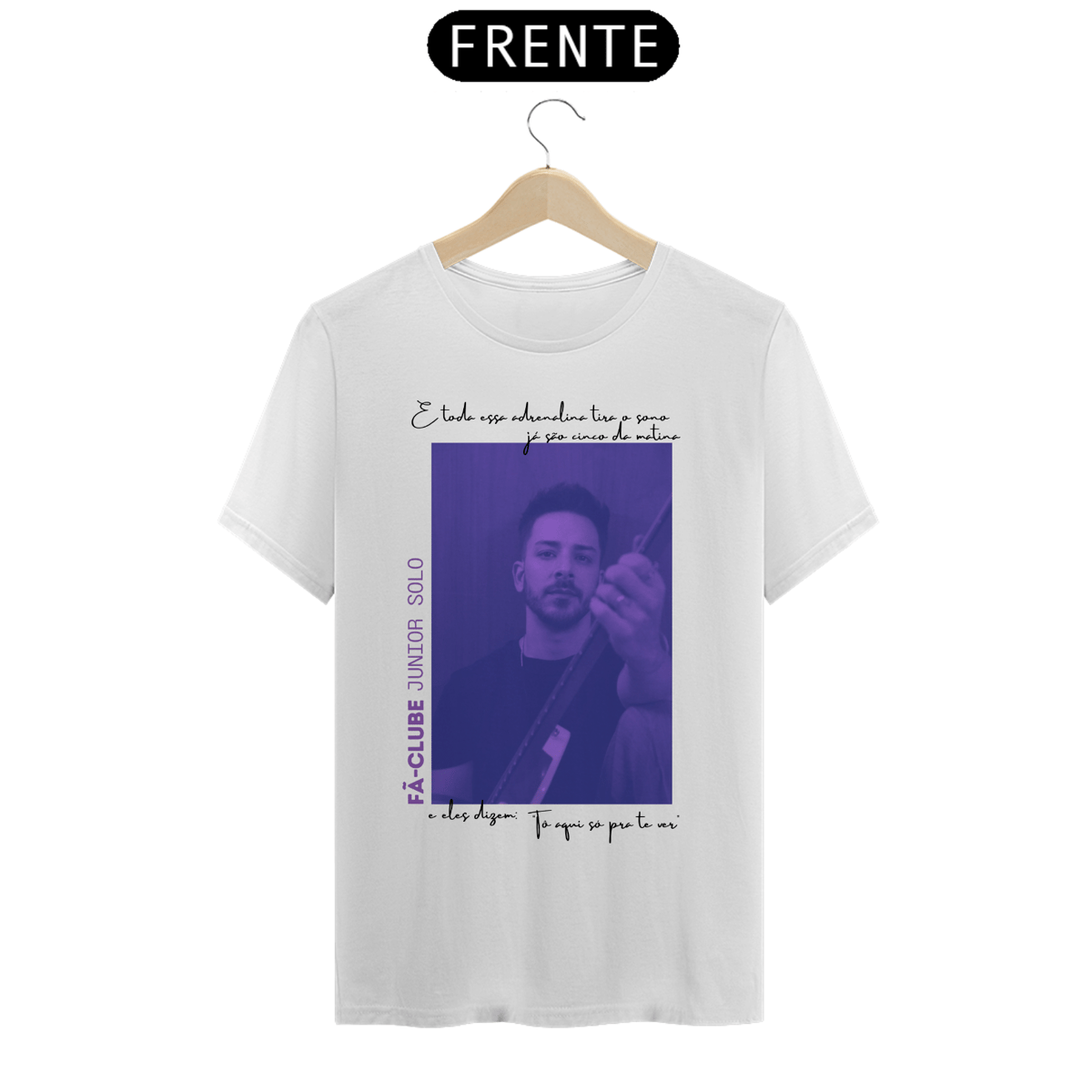 Nome do produto: CAMISETA JUNIOR FÃ-CLUBE JUNIOR SOLO SQVSSA