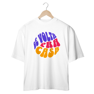 Nome do produto CAMISETA OVERSIZED JUNIOR DE VOLTA PRA CASA COLOR