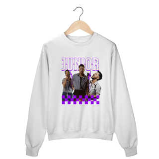 Nome do produto MOLETOM JUNIOR BOOTLEG JUNIOR ROXA