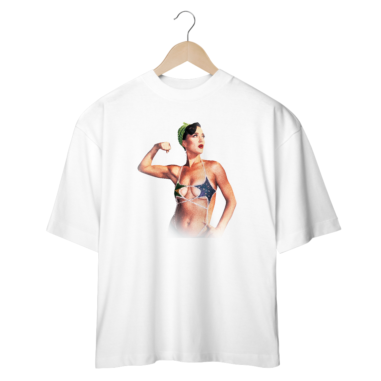 CAMISETA OVERSIZED KATY PERRY GIRL POWER