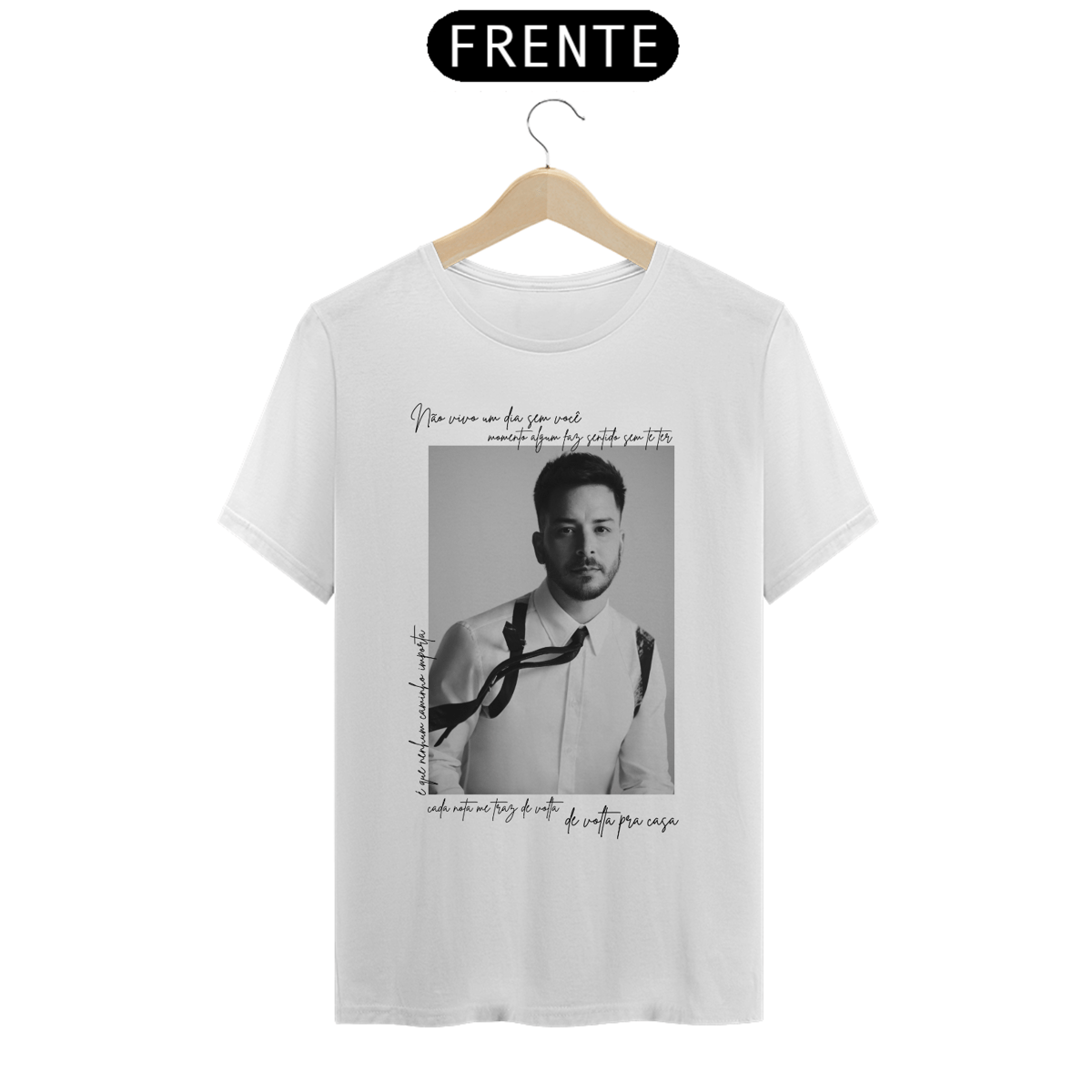 Nome do produto: CAMISETA JUNIOR FOTO DE VOLTA PRA CASA