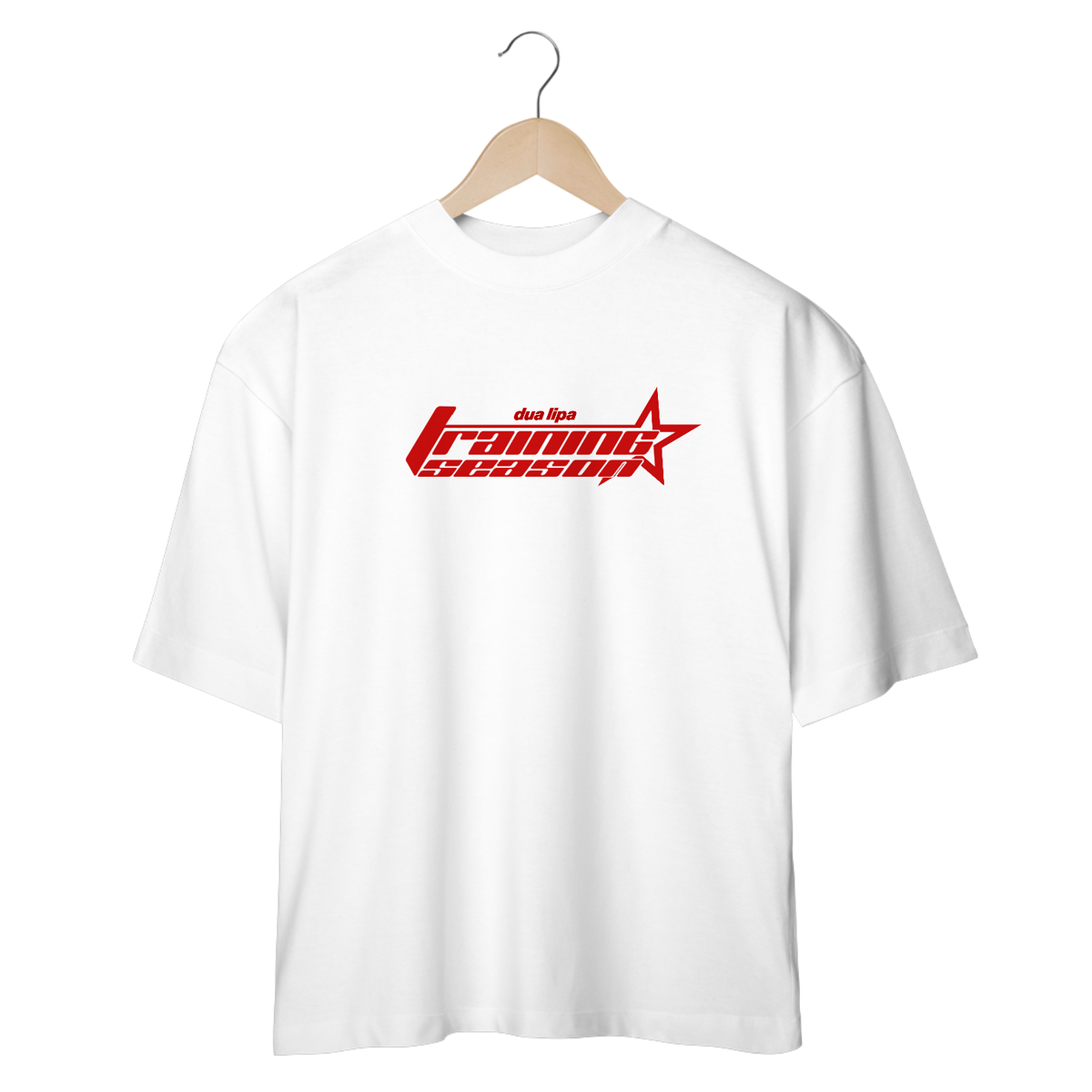 Nome do produto: CAMISETA OVERSIZED DUA LIPA
