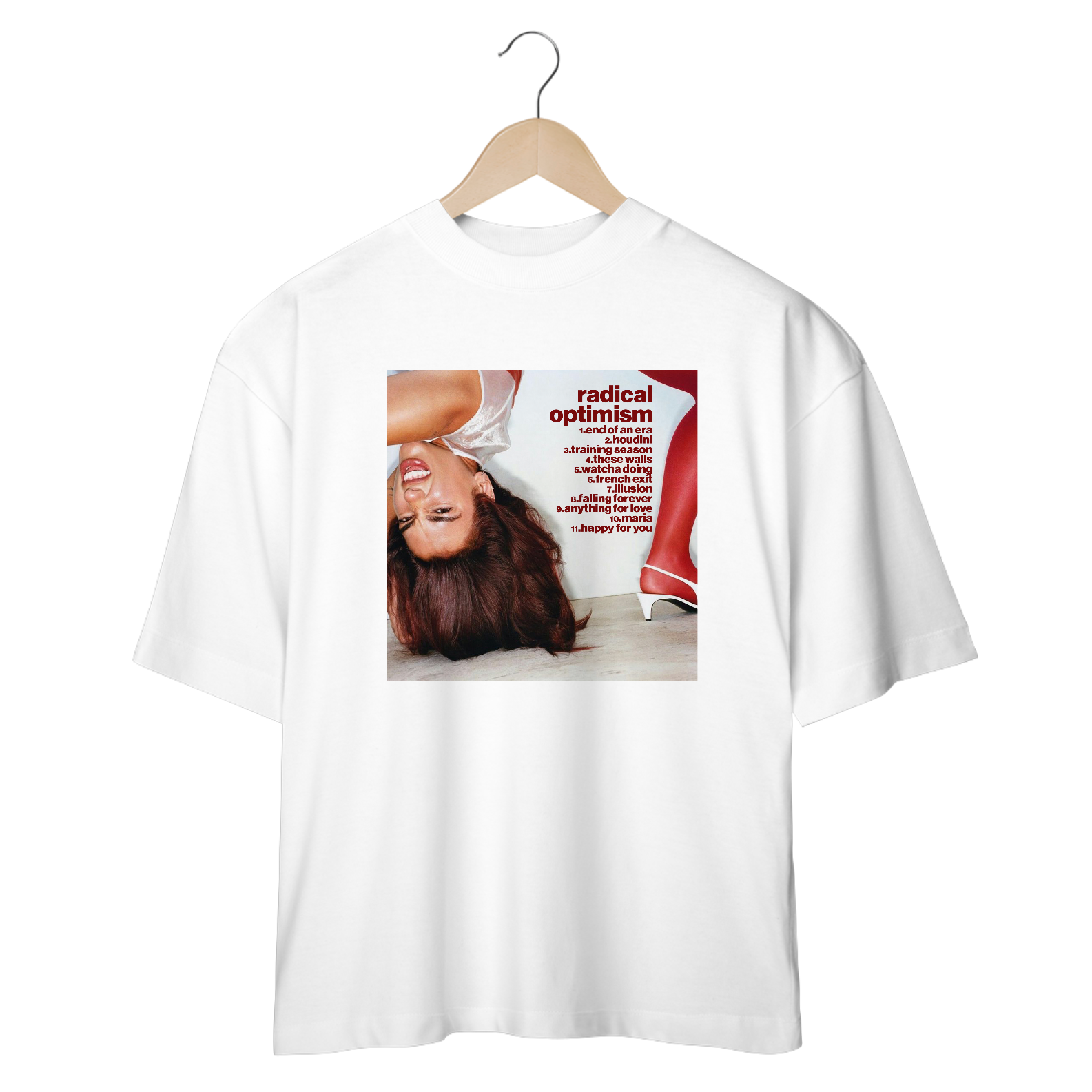 CAMISETA OVERSIZED DUA LIPA