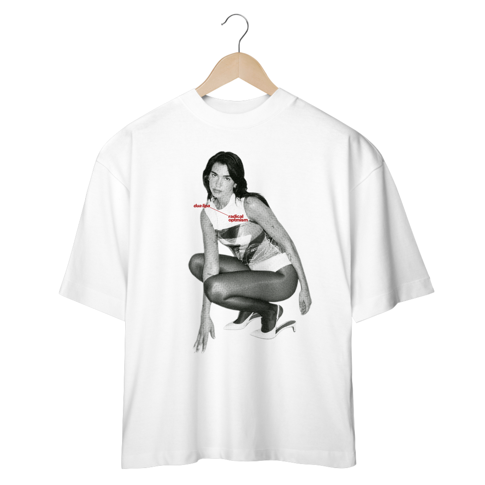 CAMISETA OVERSIZED DUA LIPA