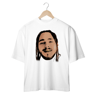 Nome do produto CAMISETA OVERSIZED POST MALONE FACE