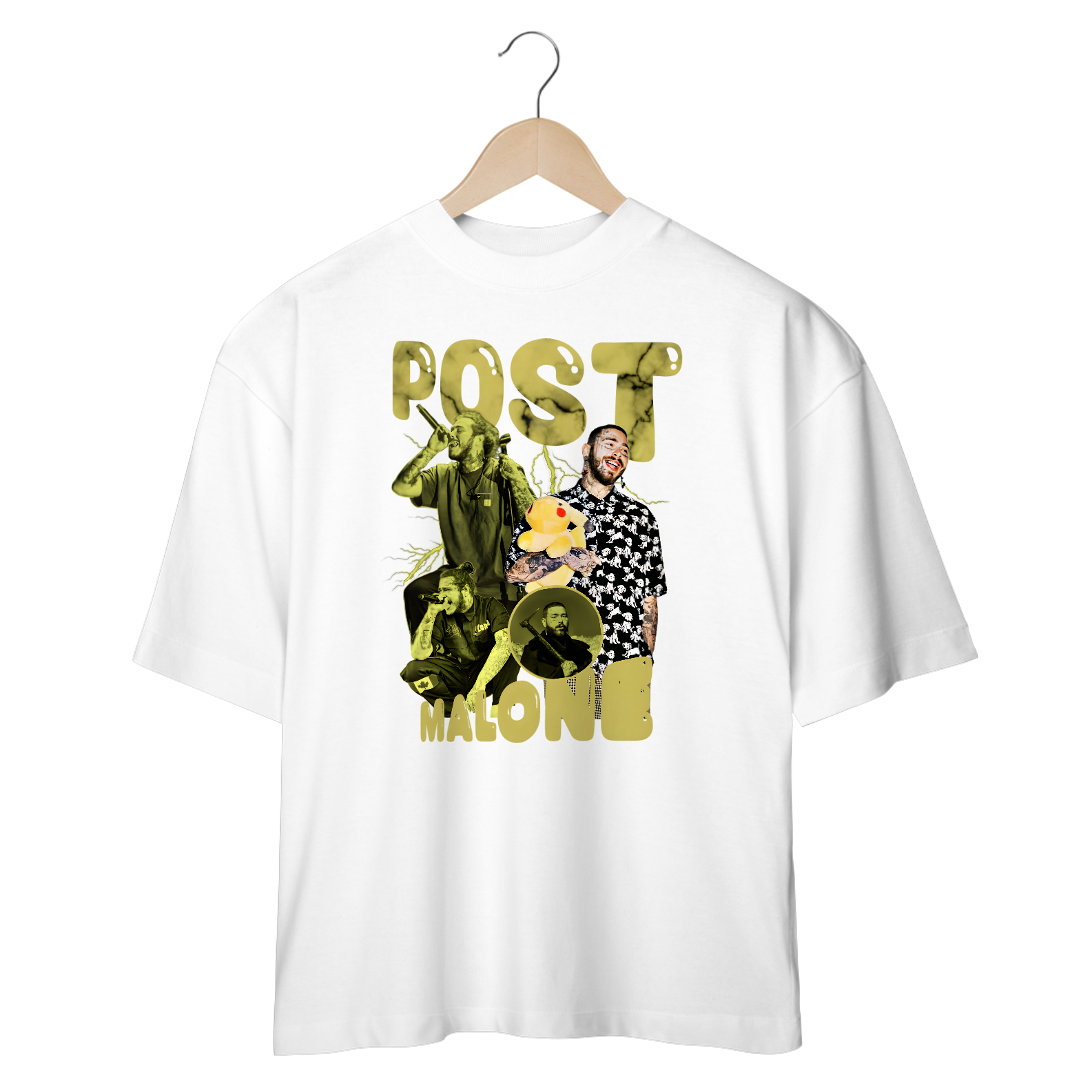 CAMISETA OVERSIZED POST MALONE