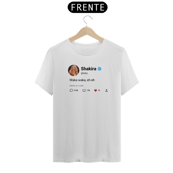 CAMISETA SHAKIRA TWITTER