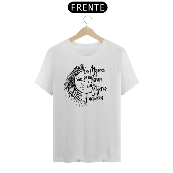 CAMISETA SHAKIRA LAS MUJERES YA NO LLORAN LAS MUJERES FACTURAN