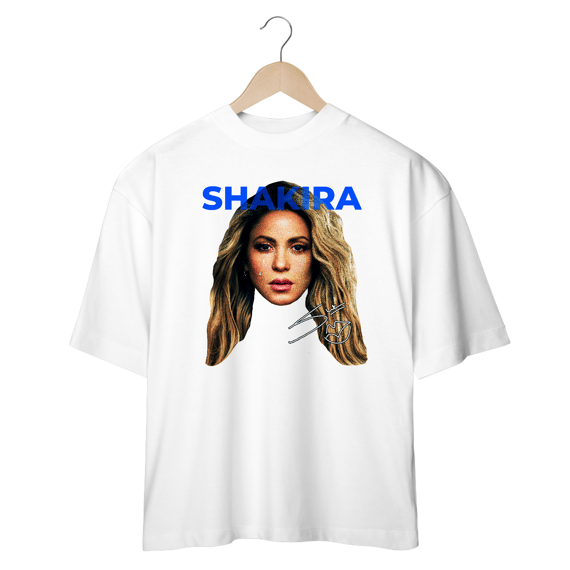 CAMISETA OVERSIZED SHAKIRA FACE