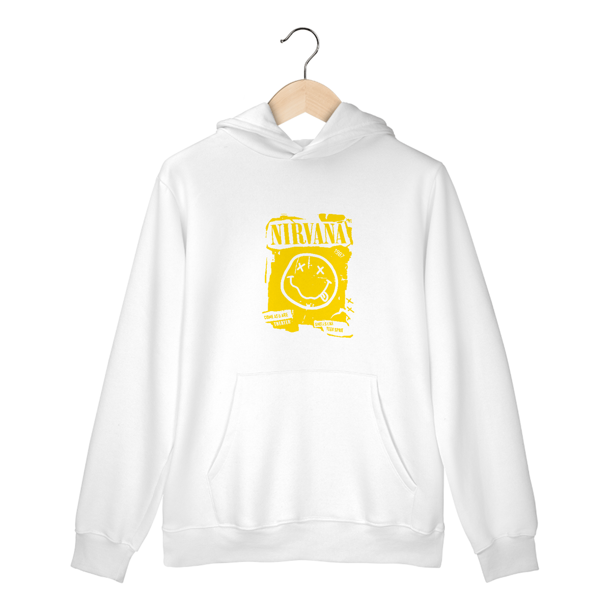 Nome do produto: MOLETOM CANGURU NIRVANA