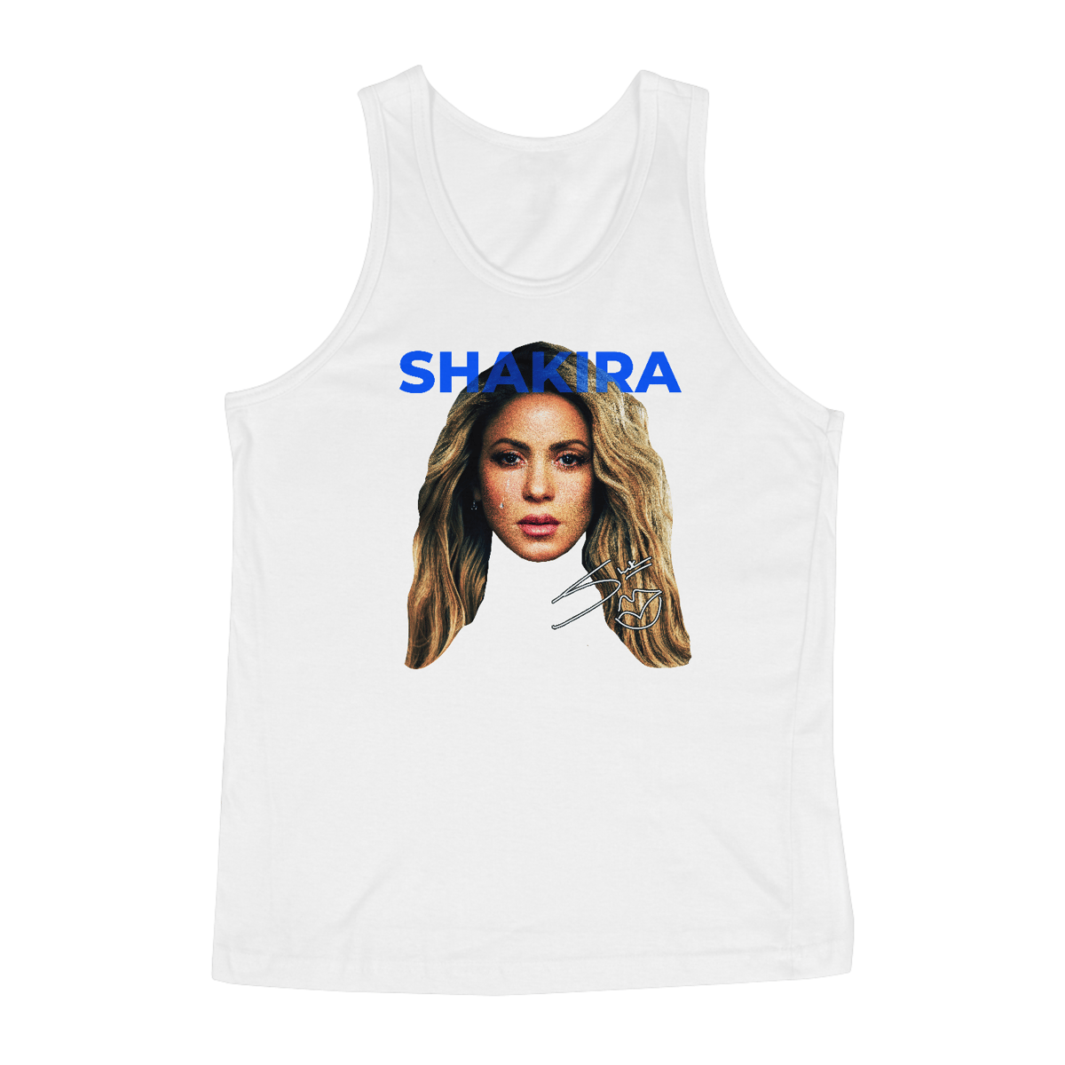 Nome do produto: REGATA SHAKIRA FACE (MASCULINA)