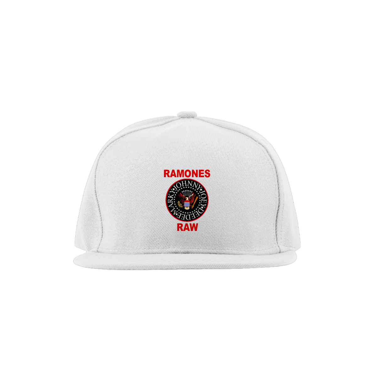 Nome do produto: BONÉ ABA RETA RAMONES