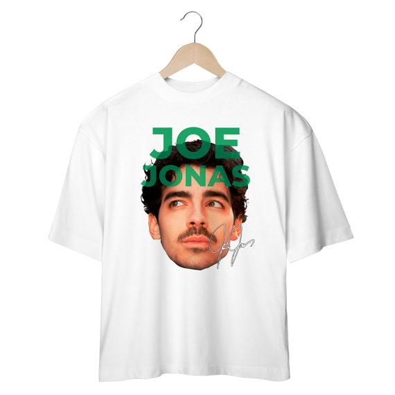 CAMISETA OVERSIZED JOE JONAS FACE