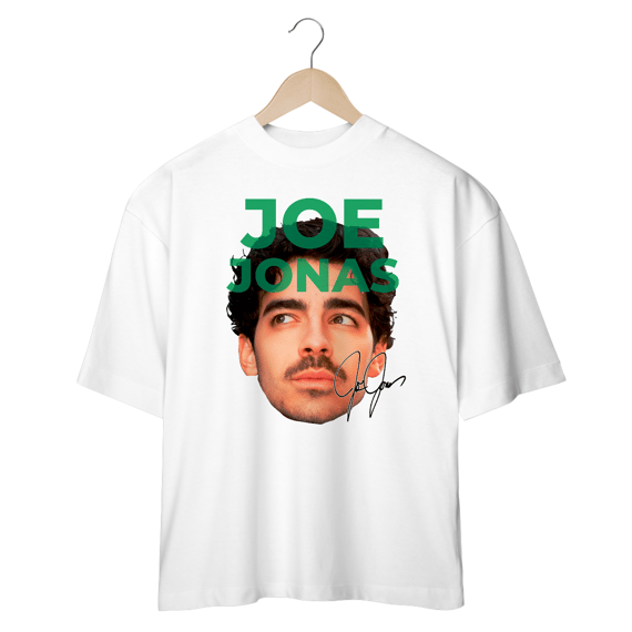 CAMISETA OVERSIZED JOE JONAS FACE