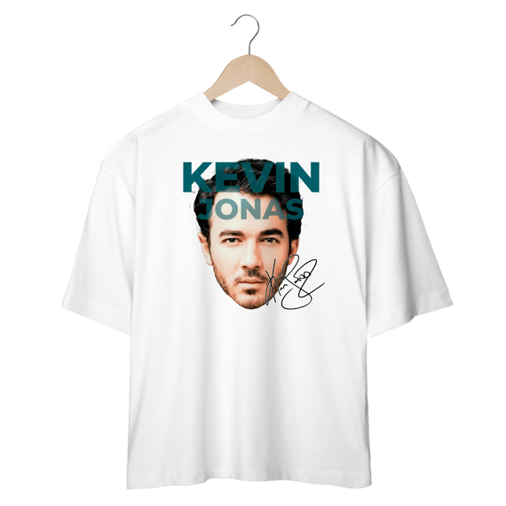 CAMISETA OVERSIZED KEVIN JONAS FACE