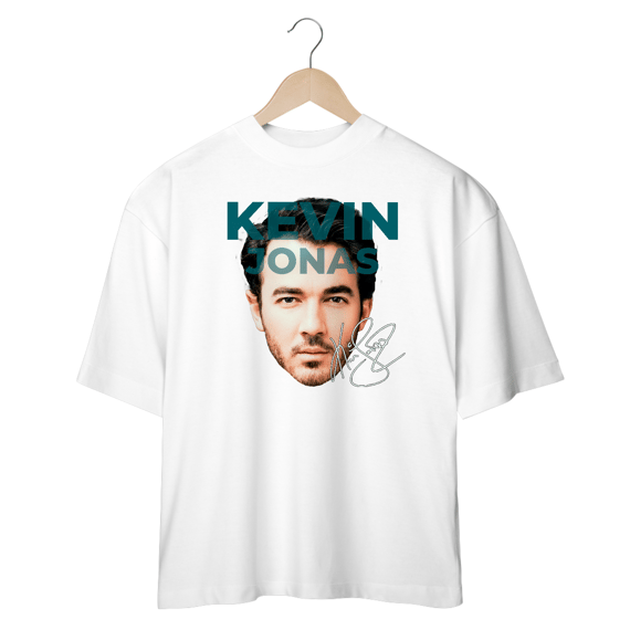 CAMISETA OVERSIZED KEVIN JONAS FACE