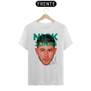 Nome do produto CAMISETA NICK JONAS FACE