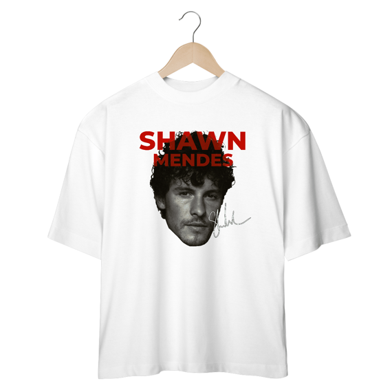 CAMISETA OVERSIZED SHAWN MENDES FACE