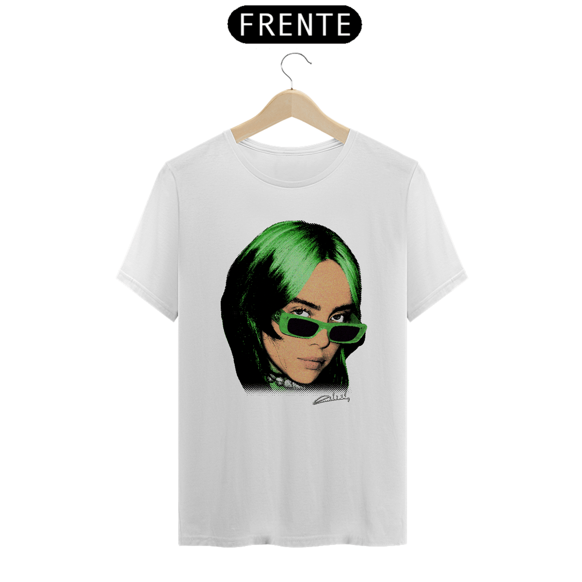 Nome do produto: CAMISETA BILLIE EILISH