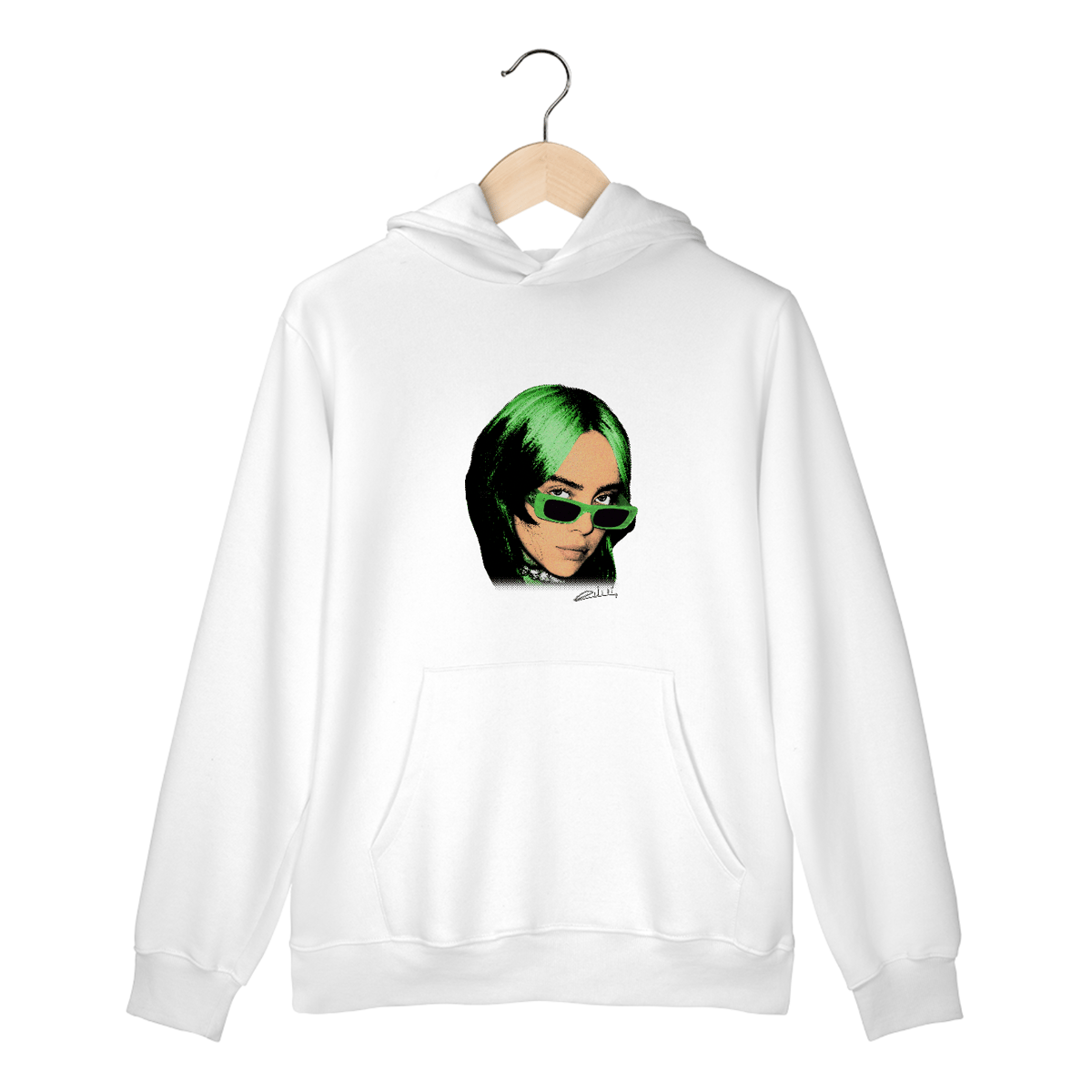 Nome do produto: MOLETOM CANGURU BILLIE EILISH