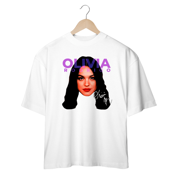 CAMISETA OVERSIZED OLIVIA RODRIGO FACE