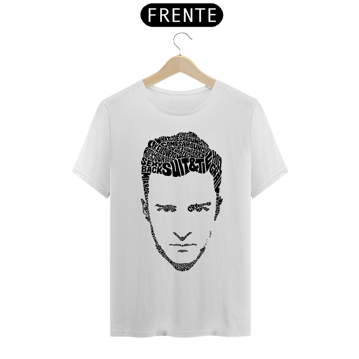 Nome do produto: CAMISETA JUSTIN TIMBERLAKE
