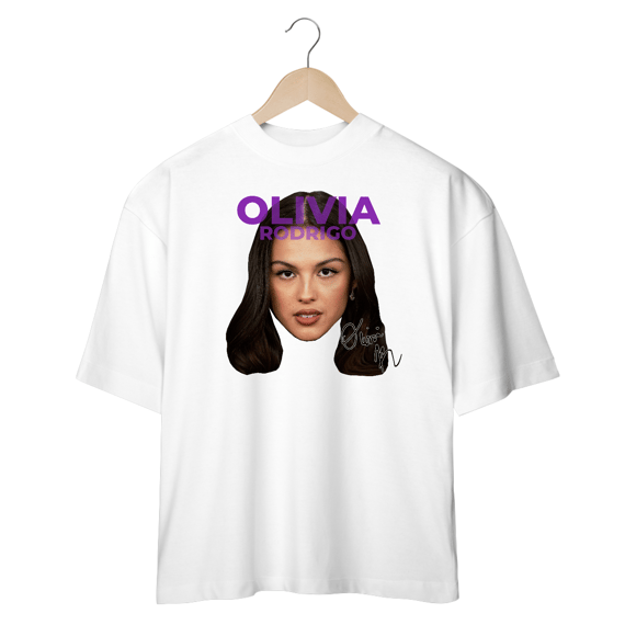 CAMISETA OVERSIZED OLIVIA RODRIGO FACE