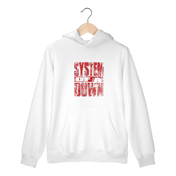 MOLETOM CANGURU SYSTEM OF A DOWN