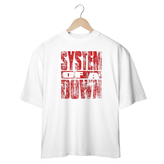CAMISETA OVERSIZED SYSTEM OF A DOWN