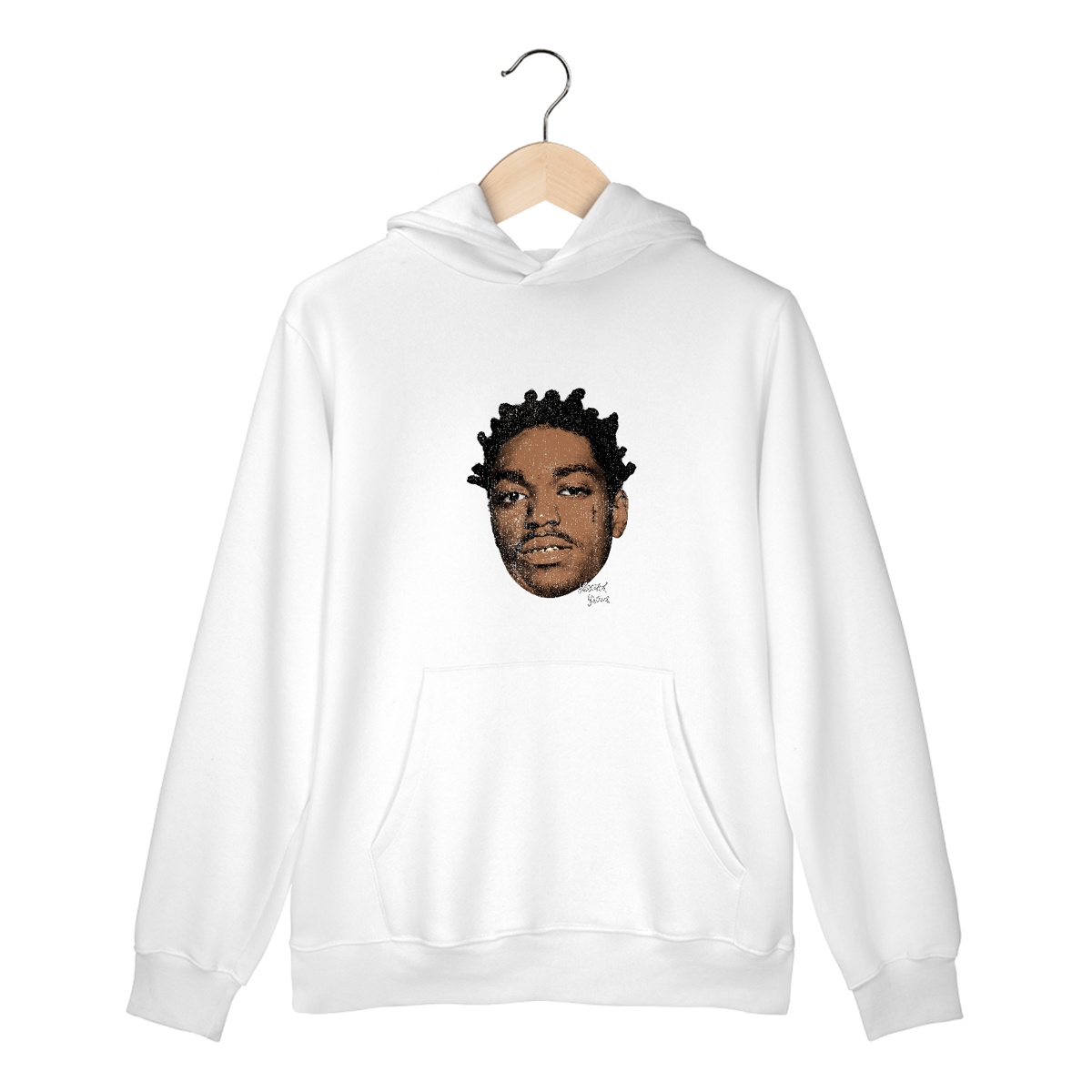 Nome do produto: MOLETOM CANGURU KODAK BLACK