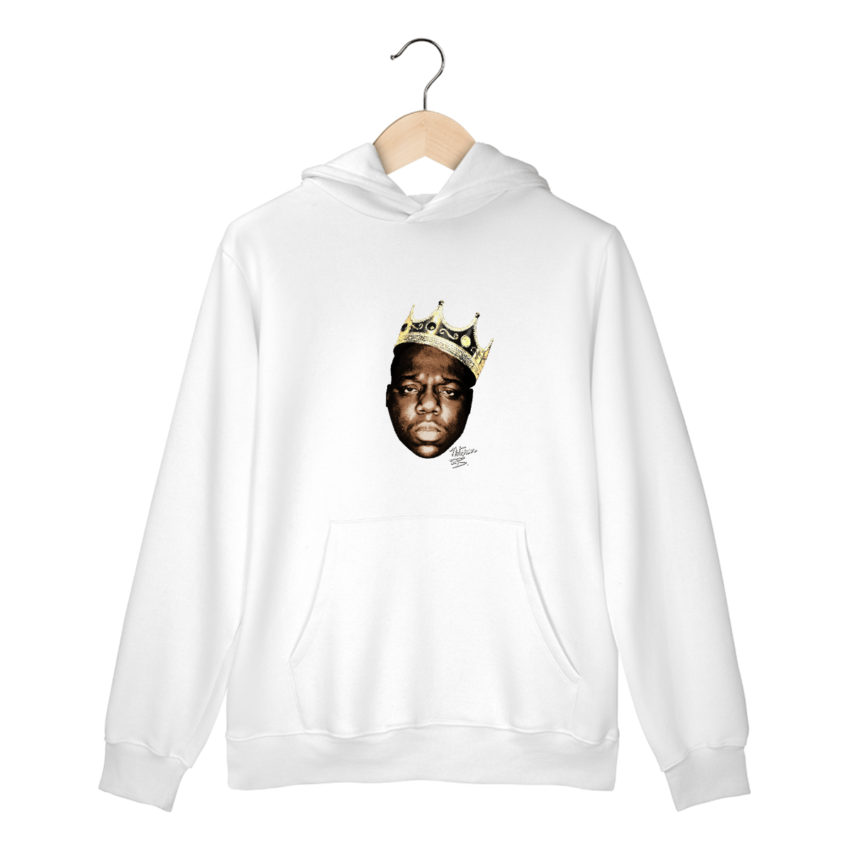 Nome do produto: MOLETOM CANGURU NOTORIOUS B.I.G