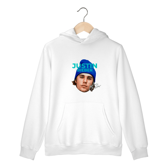 MOLETOM CANGURU JUSTIN BIEBER