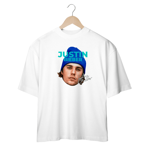 CAMISETA OVERSIZED JUSTIN BIEBER