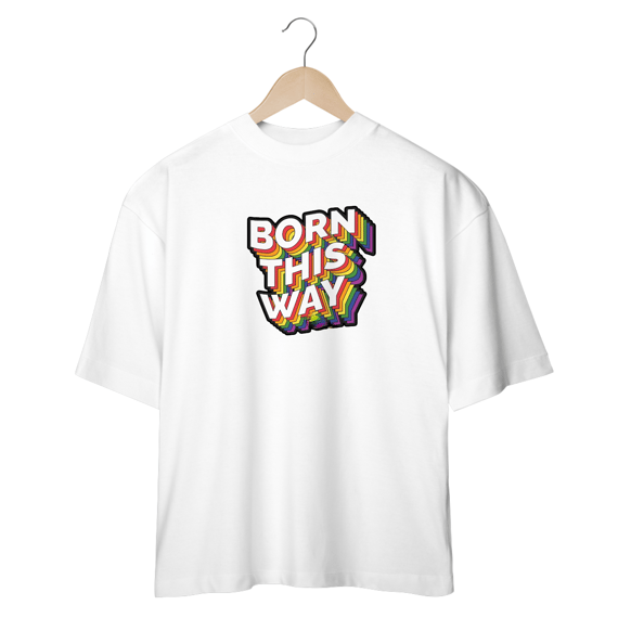 CAMISETA OVERSIZED LADY GAGA