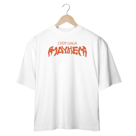 CAMISETA OVERSIZED LADY GAGA