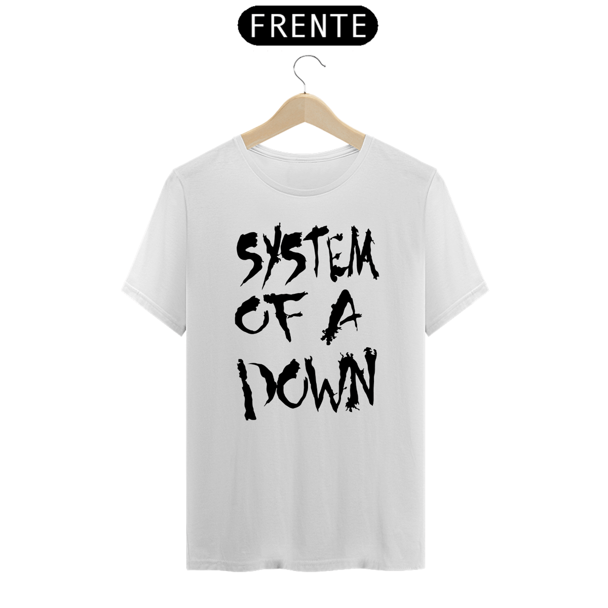Nome do produto: CAMISETA SYSTEM OF A DOWN