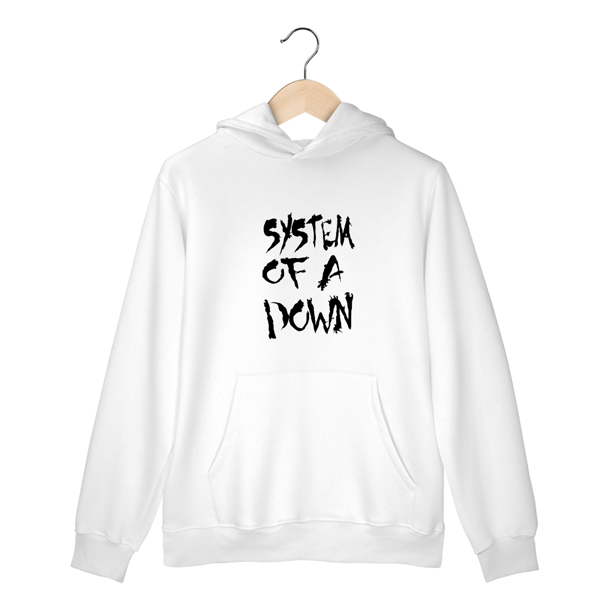 Nome do produto: MOLETOM CANGURU SYSTEM OF A DOWN