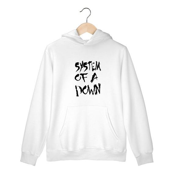 MOLETOM CANGURU SYSTEM OF A DOWN