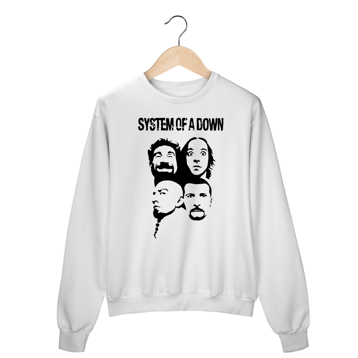 Nome do produto: MOLETOM SYSTEM OF A DOWN