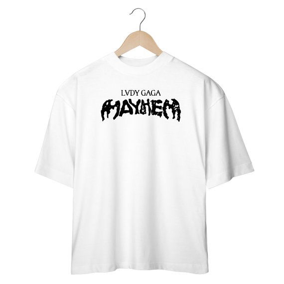 CAMISETA OVERSIZED LADY GAGA