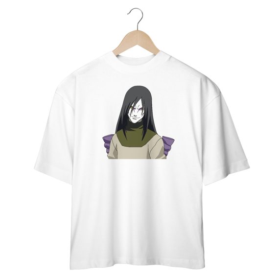 CAMISETA OVERSIZED NARUTO OROCHIMARU