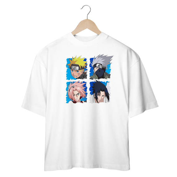 CAMISETA OVERSIZED NARUTO