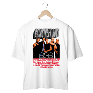 Nome do produto CAMISETA OVERSIZED BACKSTREET BOYS