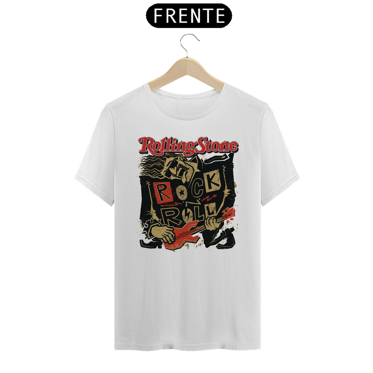 Nome do produto: CAMISETA ROLLING STONE