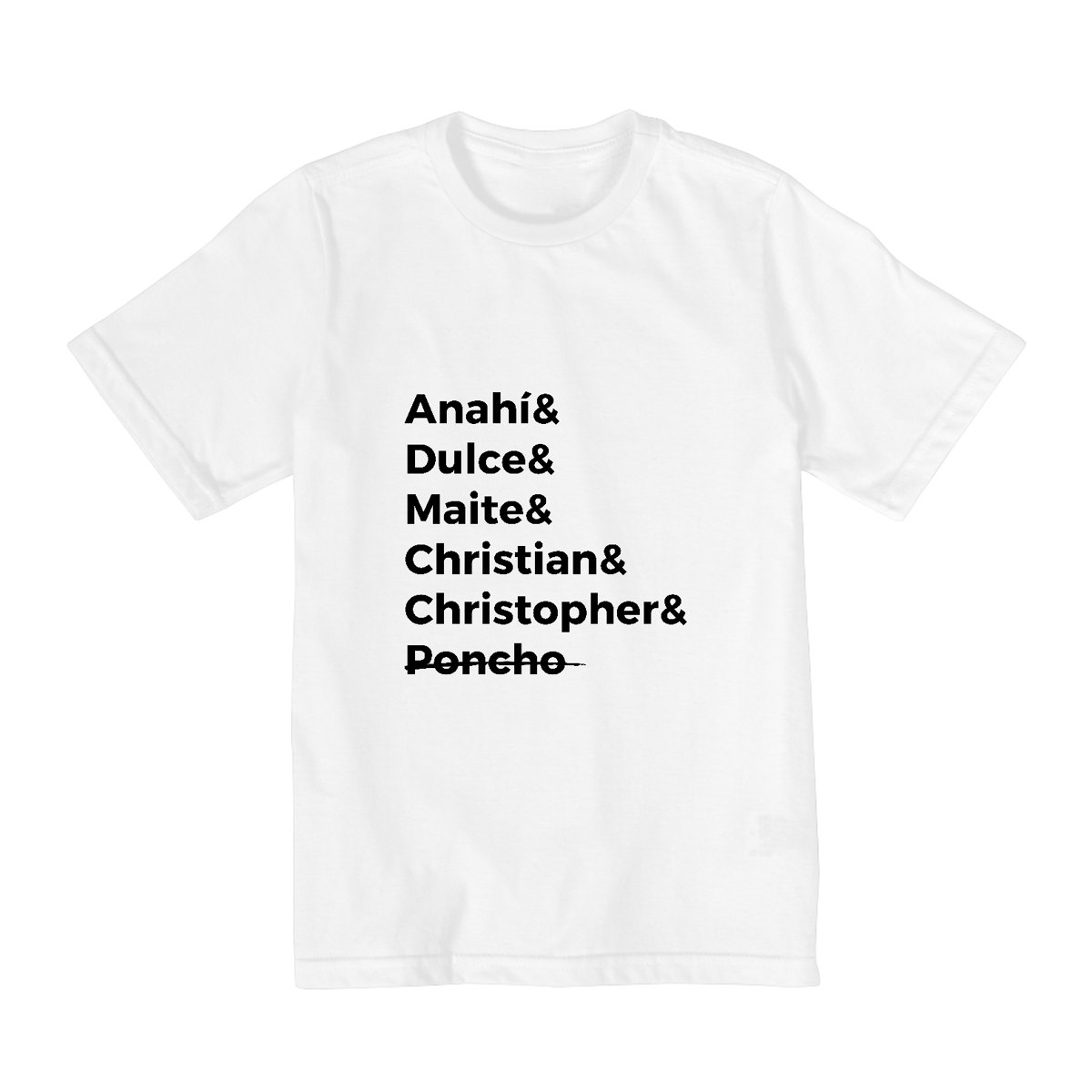 Nome do produto: Camiseta Infantil - Si No Estás Aqui :(
