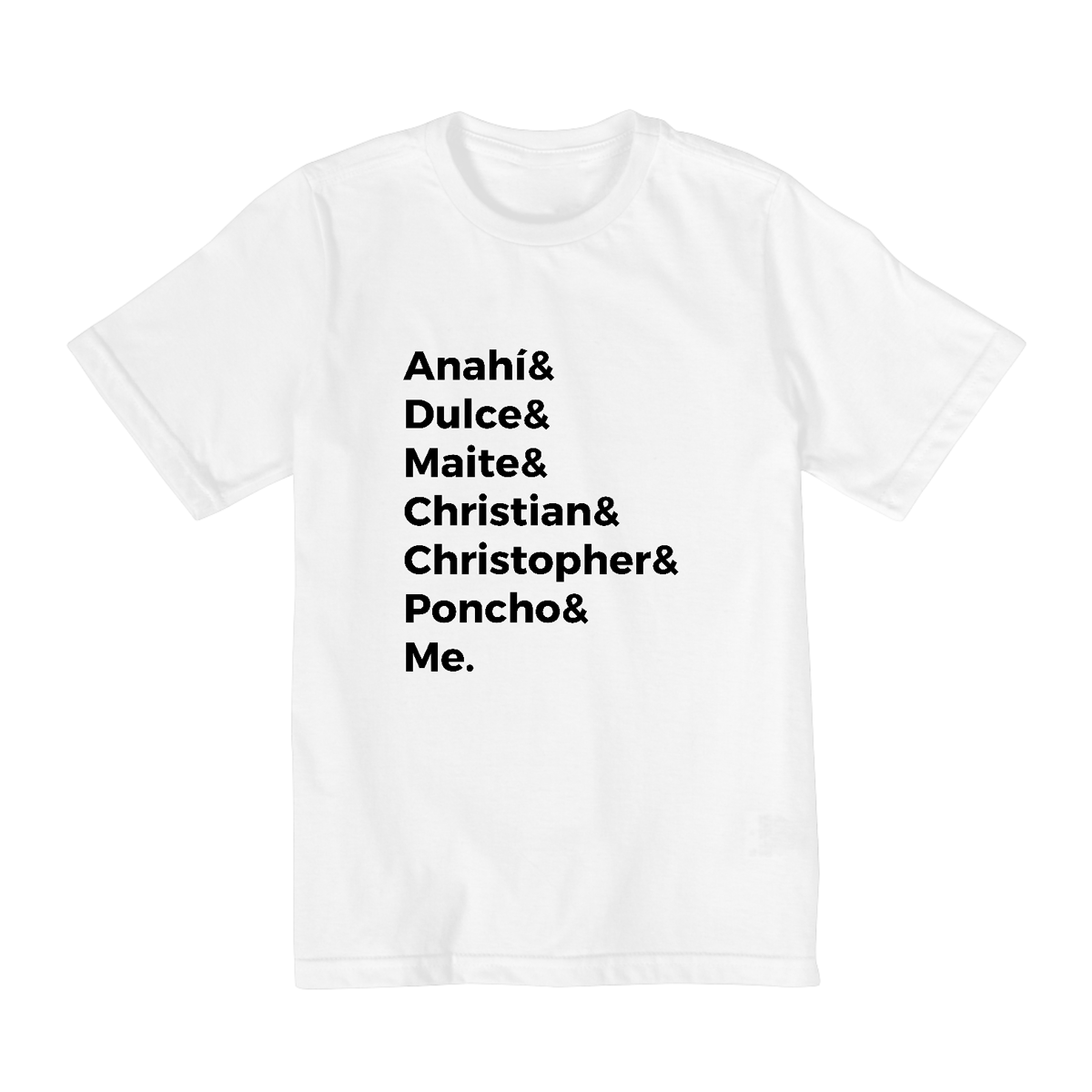 Nome do produto: Camiseta infantil - O 7º RBD :P