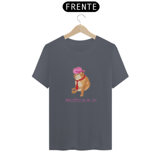 Nome do produto Camiseta Unissex - RBD Que dificil es ser yo 