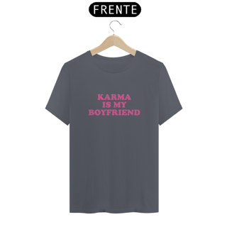 Nome do produto Camiseta Unissex - Taylor Swift Karma Is My Boyfriend